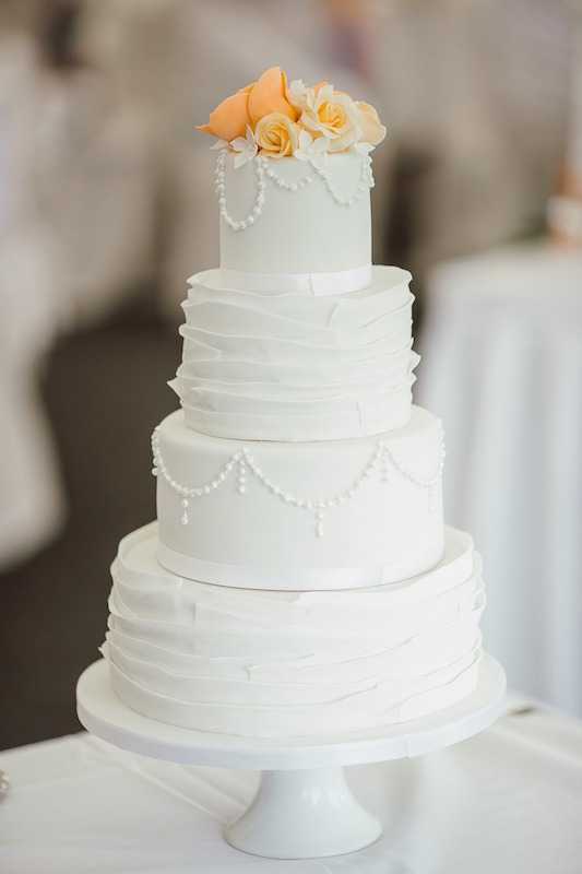 A wedding cake